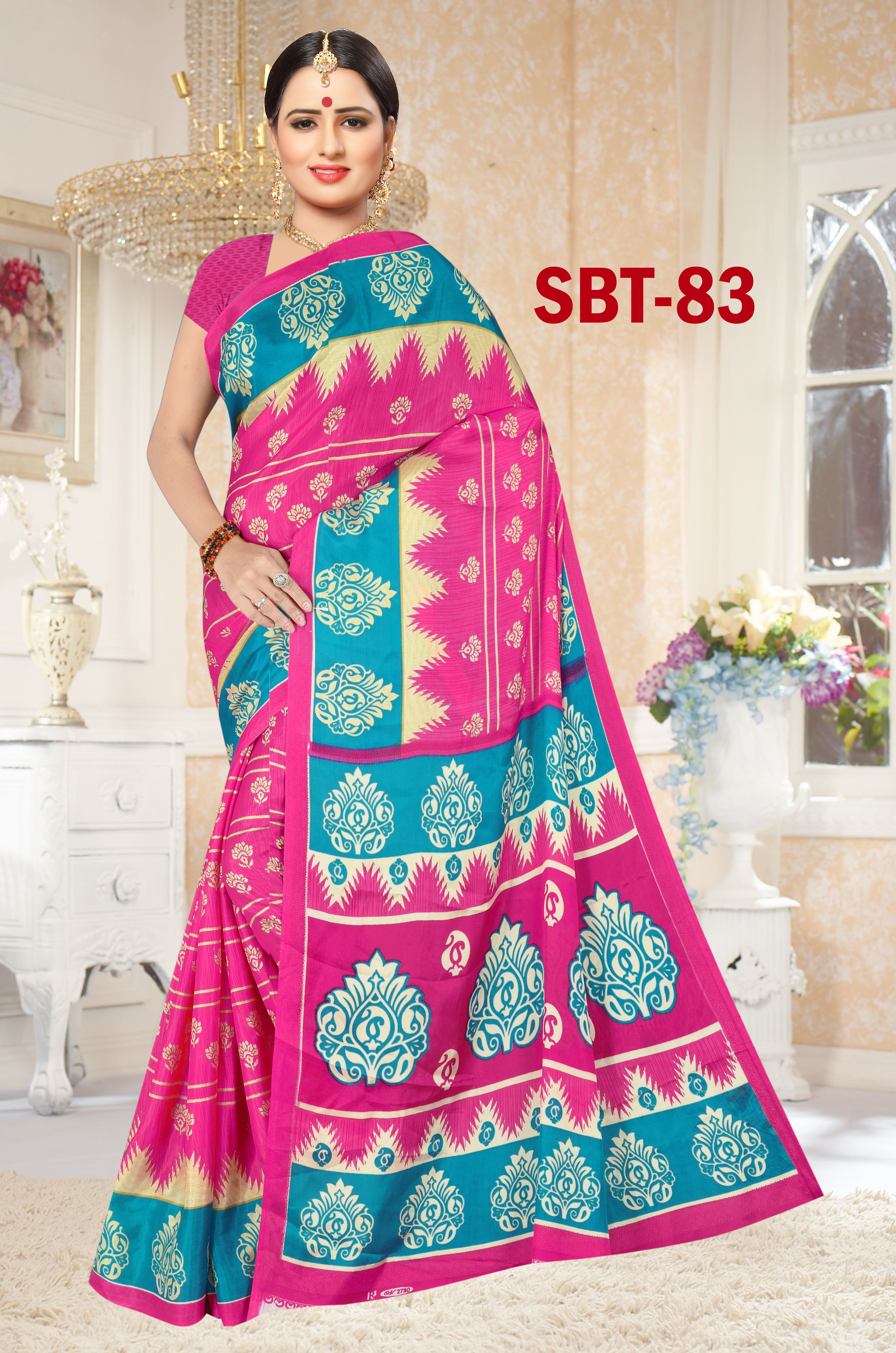 Fancy Soft Light Weight Silk Saree - Material: Silk, Length: 5.5 Mtr, Blouse Length: 0.8 Mtr | Features: Multicolor, Printed Pattern, Suitable For All Seasons