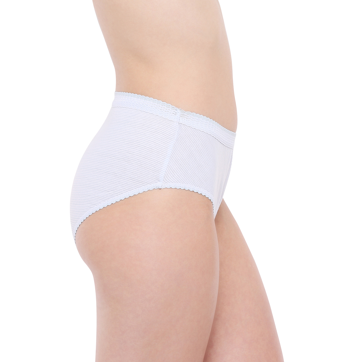 Light Yellow Printed Soft Panty