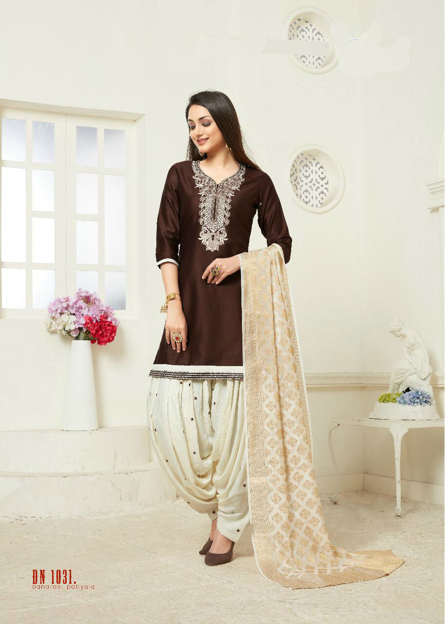 Designer Readymade Patiyala Dress