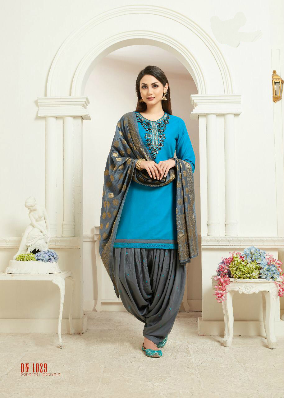 Designer Readymade Patiyala Dress