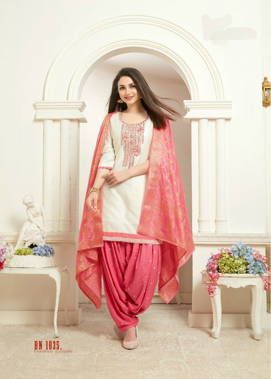 Designer Readymade Patiyala Dress