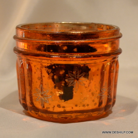 ग्लास स्मॉल टी लाइट कैंडल होल्डर