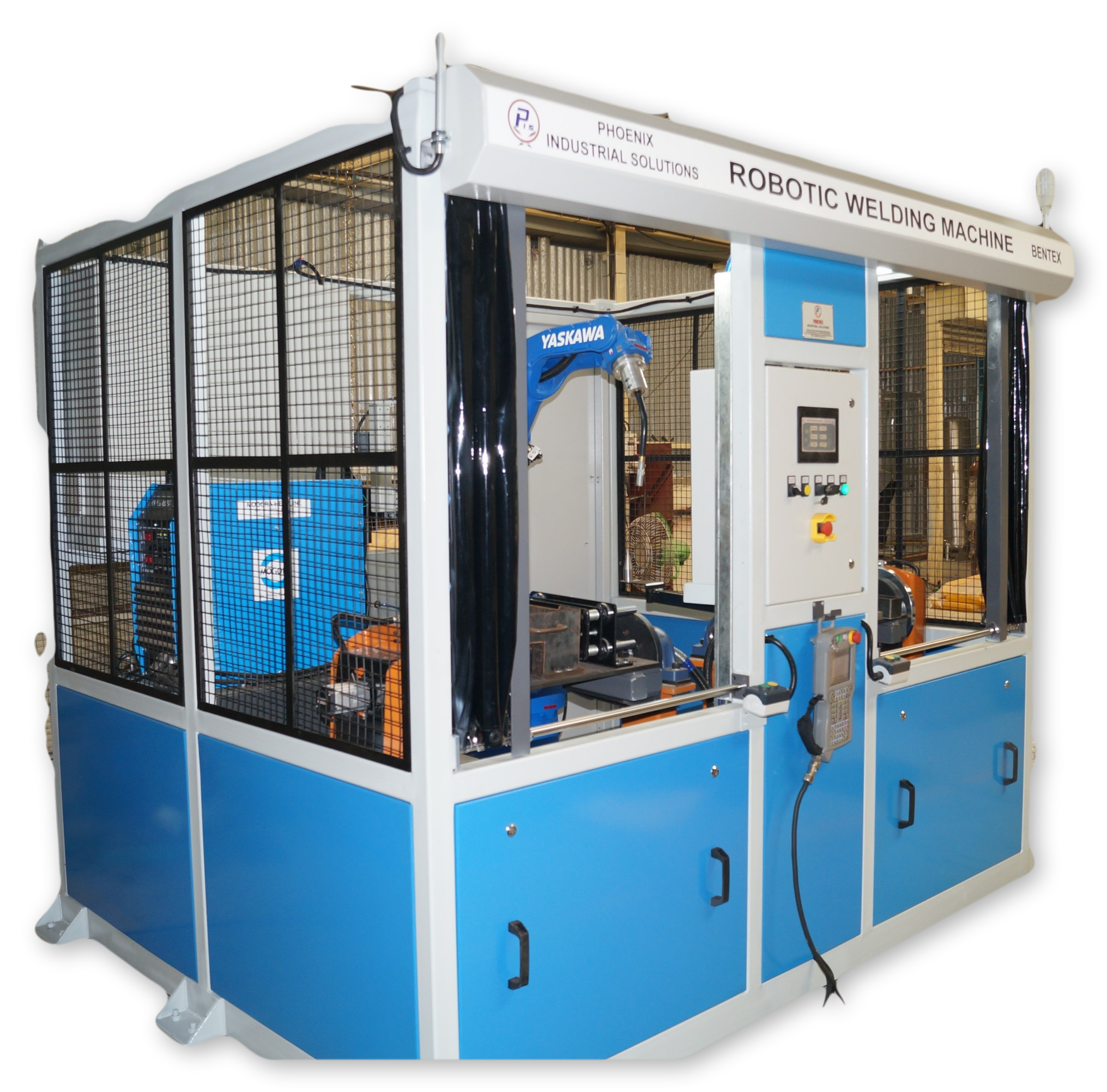 Robotic Welding Machine - 3m X 3m Dimensions, 415v Input Voltage, 16a Rated Current, Customizable Double Station