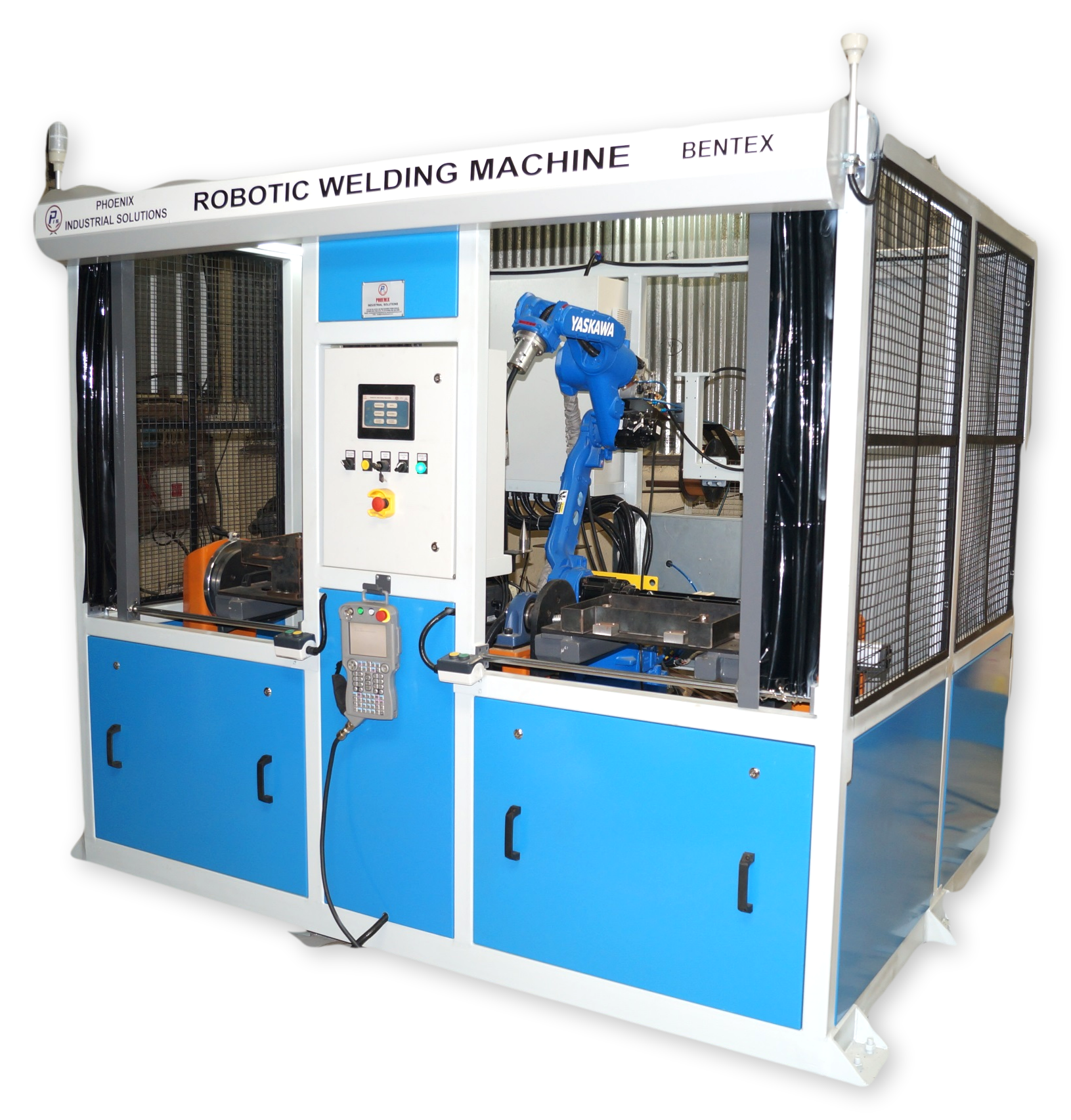Robotic Welding Machine - 3m X 3m Dimensions, 415v Input Voltage, 16a Rated Current, Customizable Double Station