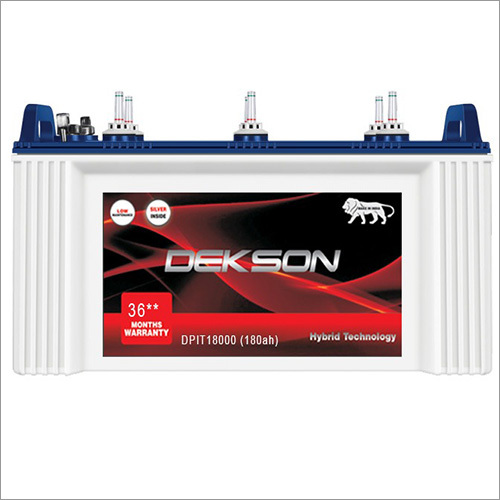 180Ah लंबी ट्यूबलर सोलर इन्वर्टर बैटरी