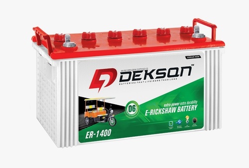 डेक्सन ई रिक्शा बैटरी की क्षमता: <150ah
