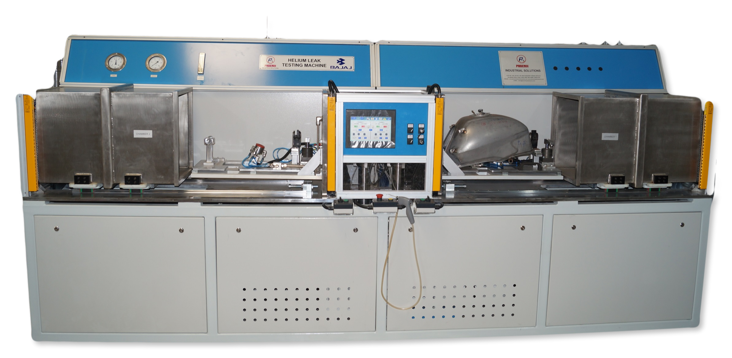 Helium Leak Testing Machine Automotive Components