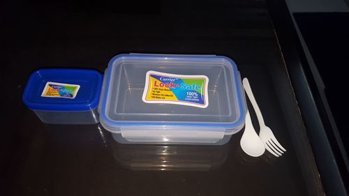 Transparent Plastic Lunch Box