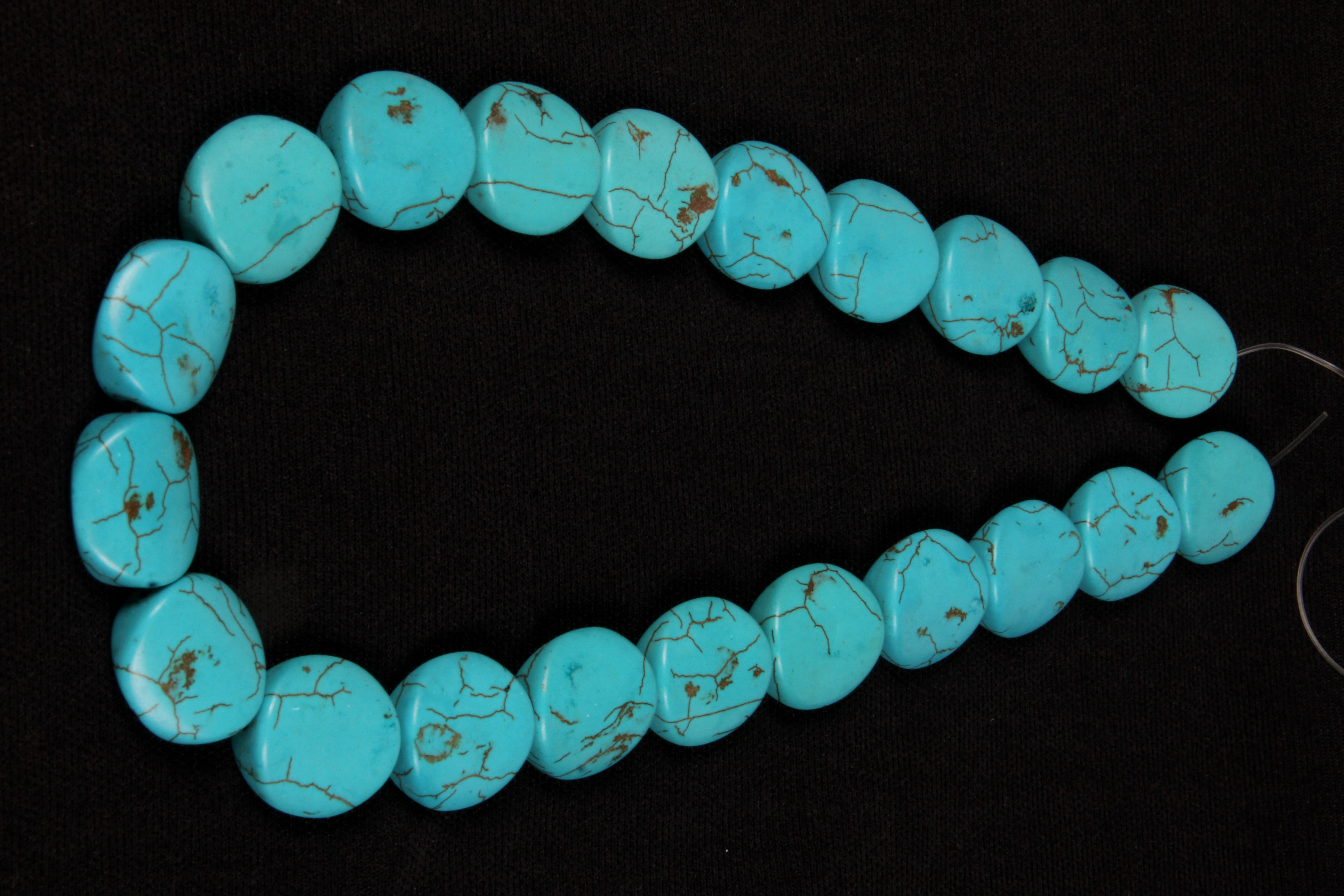 Turquoise Fancy Shape Beads