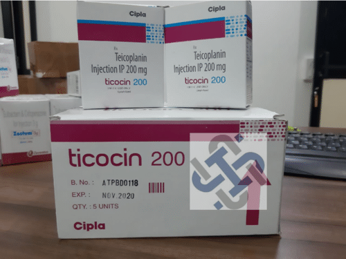 टिकोसिन टेइकोप्लैनिन 200mg इंजेक्शन