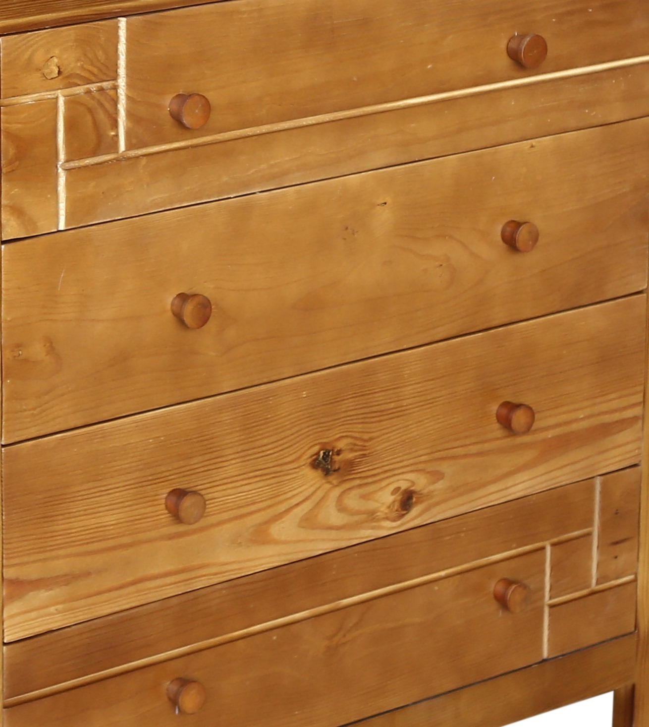 Handmade Soho Dressing Pine Cottage Four Drawer