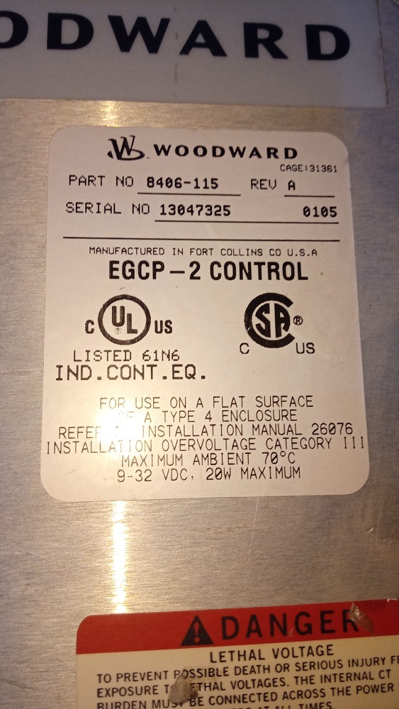 Woodward Hmi 8406-115 A