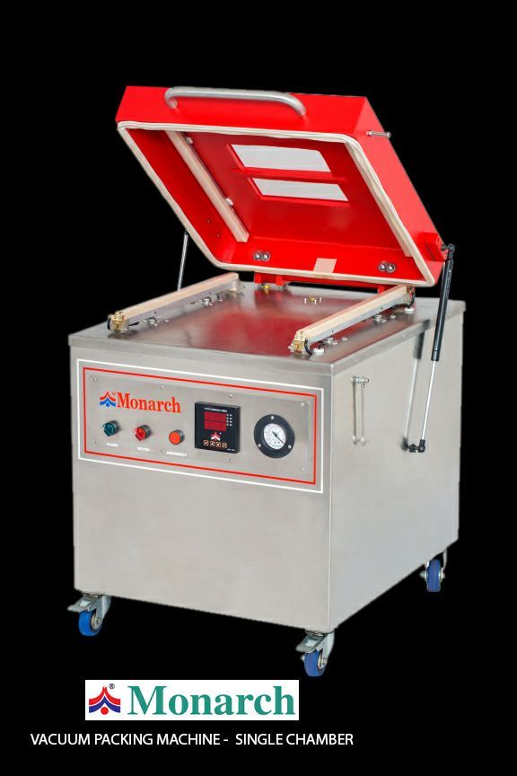 Table Top Vacuum Packing Machine - Plastic Construction, 375x490x440mm Dimensions | Semi-automatic, 2 Pcs/min Capacity, 500w Power