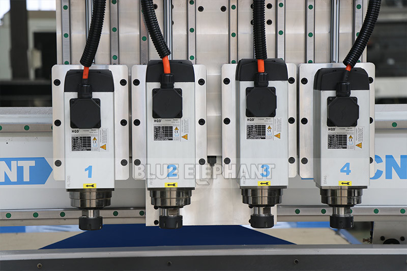 Jinan New Stype Elecnc 1325 Wood Cnc Router With 4 Spindles Dimension(l*w*h): 1300*2500*200mm Millimeter (Mm)