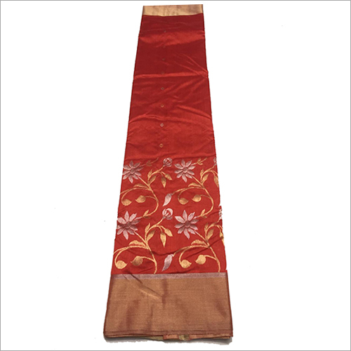 Cotton Silk Ladies Designer Chanderi Saree