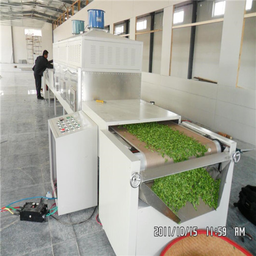 Belt Type Microwave Tea Fixation Machine