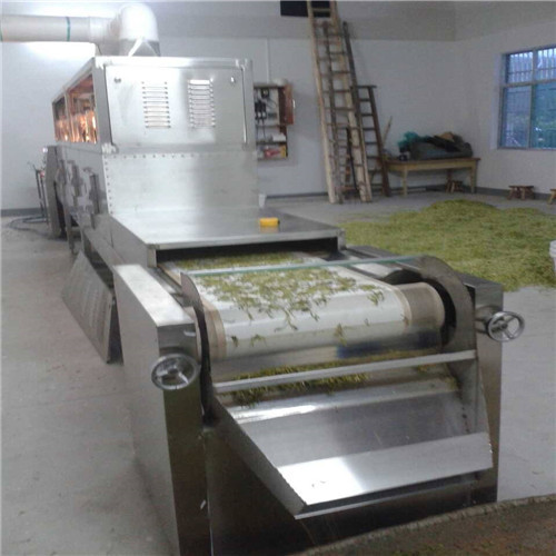 Belt Type Microwave Tea Fixation Machine