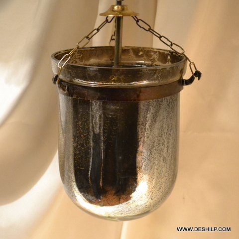 Transparent Silver Finish Wall Hanging For Home