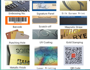 Combo Custom Printed Pvc Cards For Membership Management