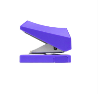 Purple&white&black Custom Design Hole Punch Logo Hole Circle Paper Punch