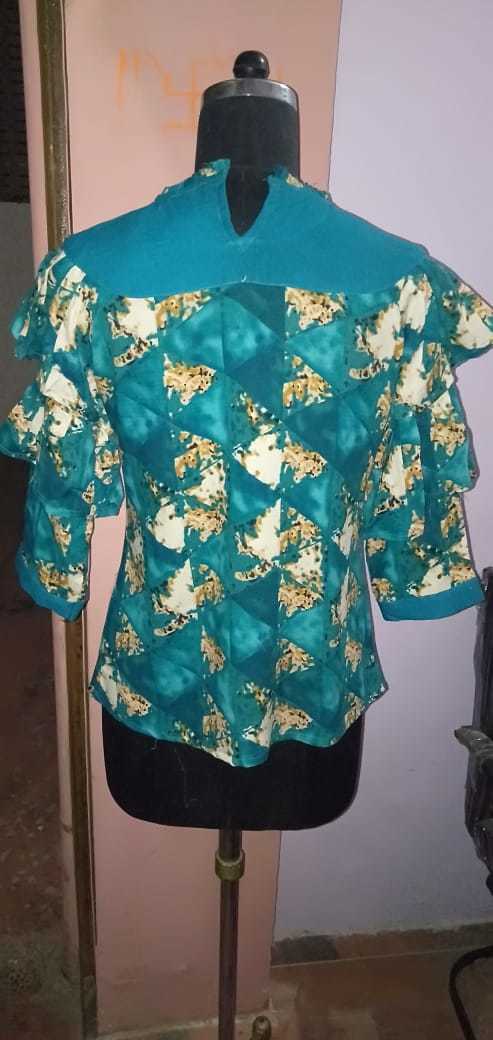 Light Green Ladies Top