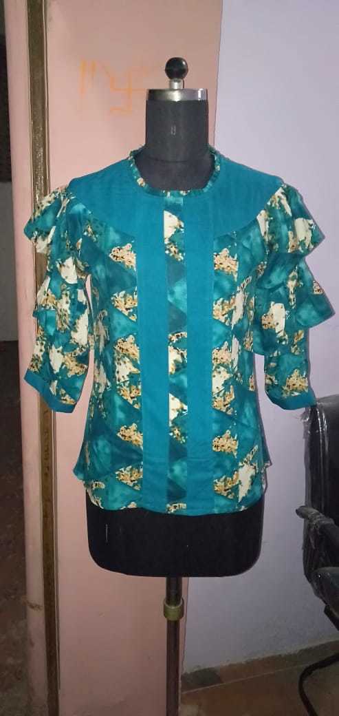 Light Green Ladies Top