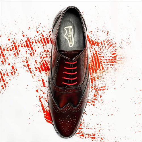 Mens Designer Leather Formal Shoes Size: As Required