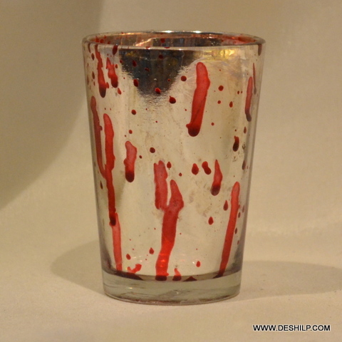 प्रोफेशनल सिल्वर ग्लास टी लाइट कैंडल होल्डर