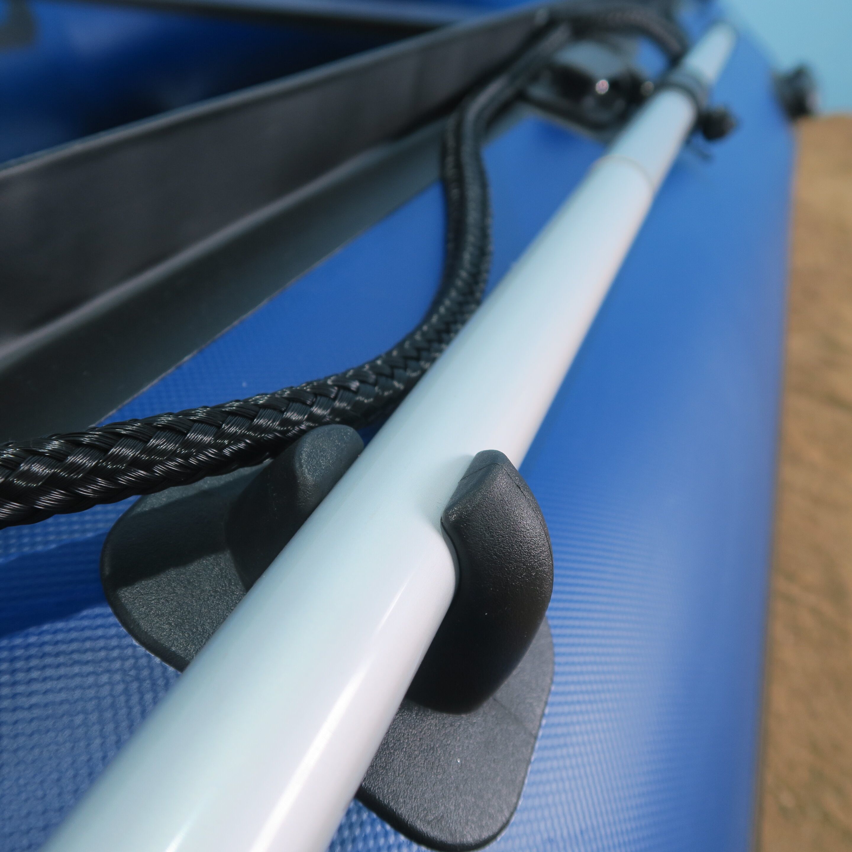 Inflatable Sport Boat - 4.3m Pvc, 3+1 Air Chambers, 8 Person Capacity | Max Loading 900kg, Includes Plywood Seats And Repair Kit