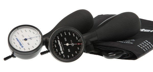 Black/white Riester R1 Shock Proof Aneroid Sphygmomanometer