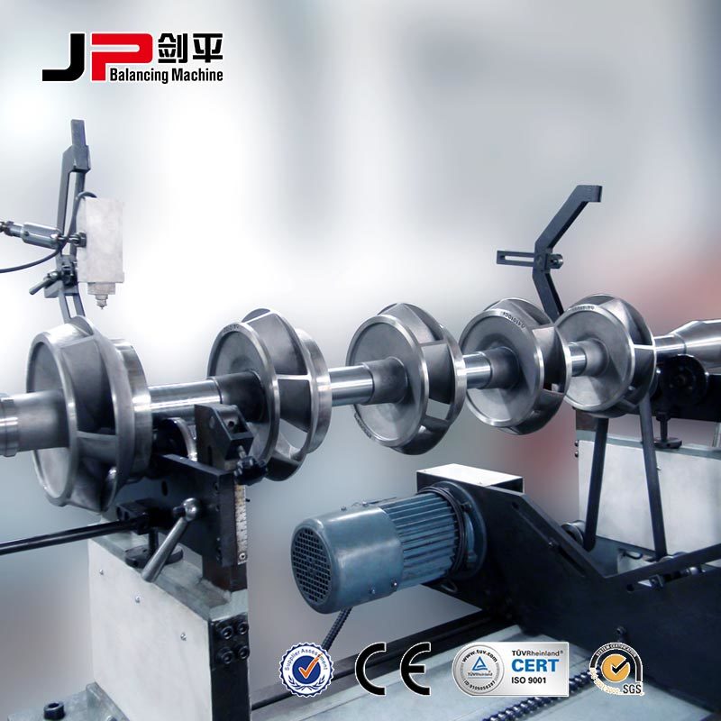 Manual Centrifugal Water Pump Impeller Dynamic Balancing Machine