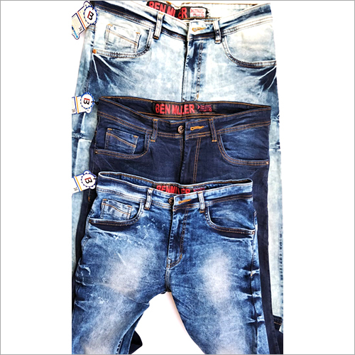 ब्लू मेन्स डिज़ाइनर जींस