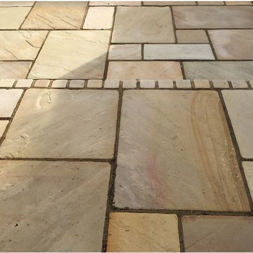 Fossil Mint Sandstone Application: Use For Flooring