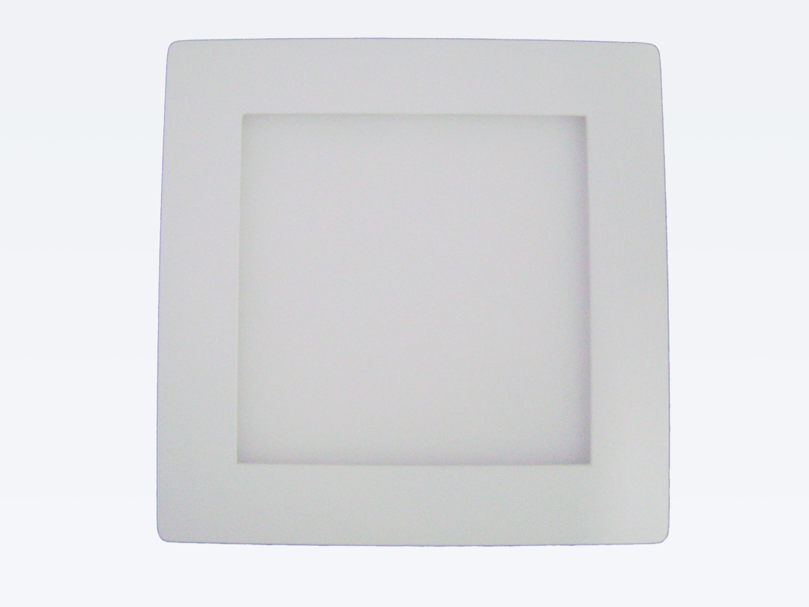 12 W Square Panel - Color: White