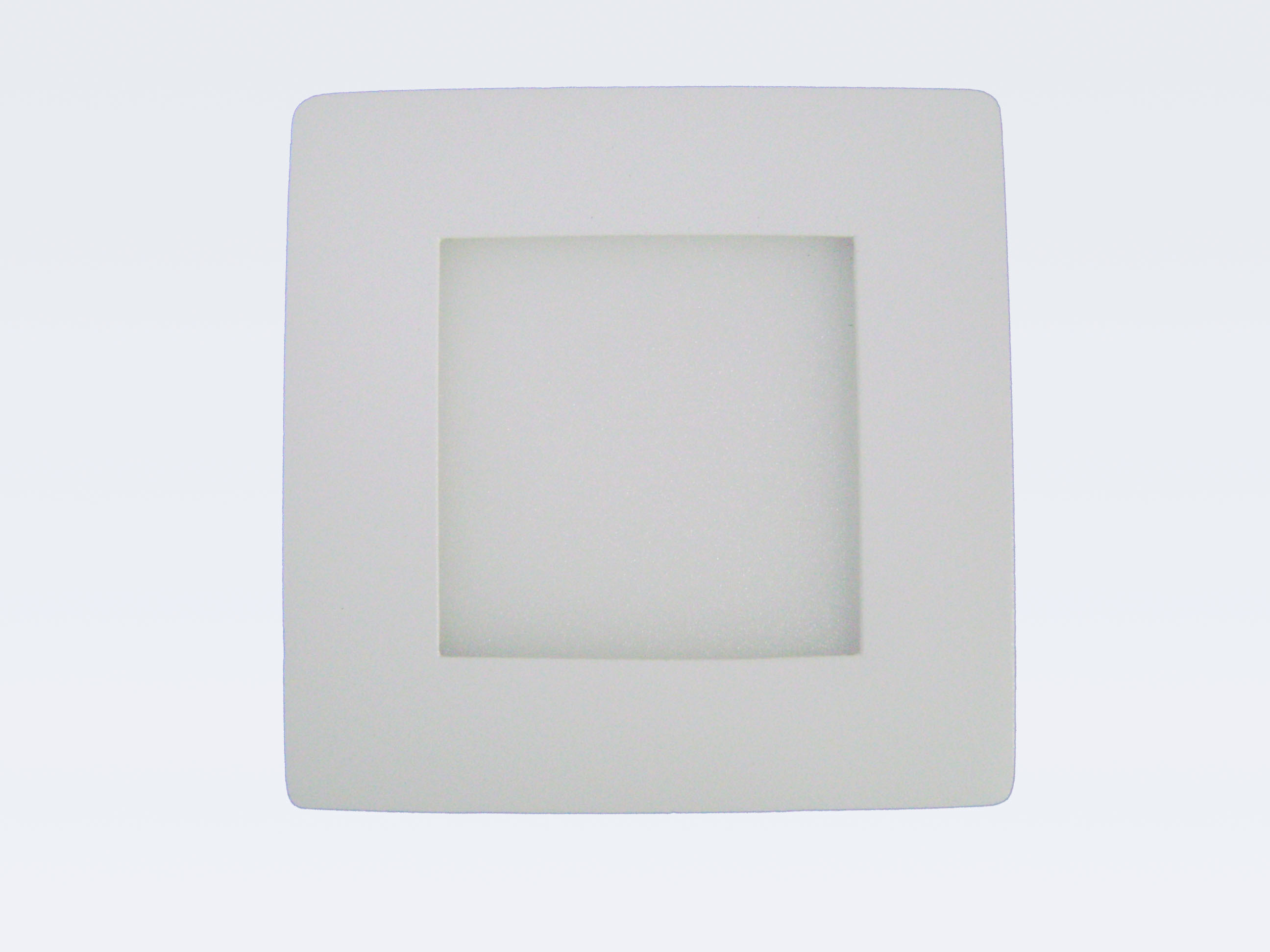 8 W Square Panel - Color: White