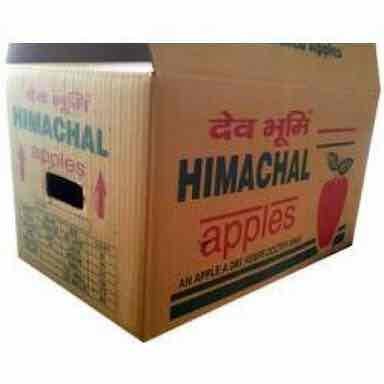 वेवदार कागज का डिब्बा