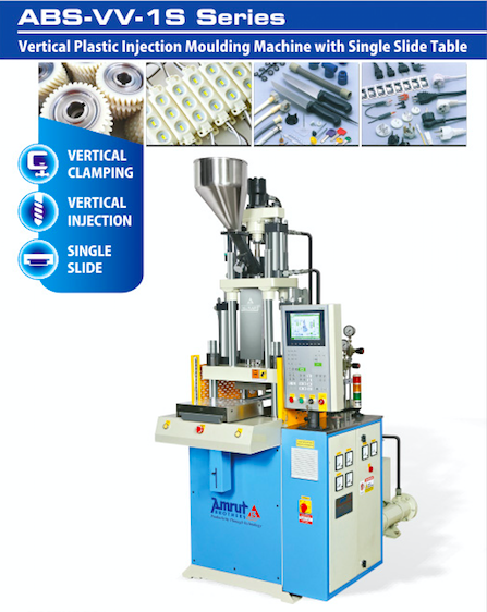 Double Slide Vertical Injection Moulding Machine Clamping Force: 25 To 250 Ton Kilogram-force (Kgf)