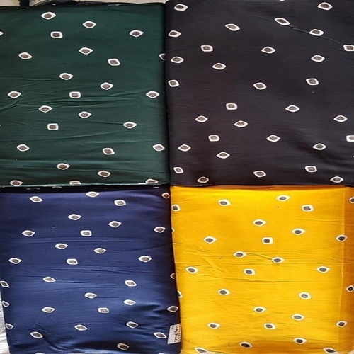 रेयॉन 120 जीएसएम डिस्चार्ज फैब्रिक