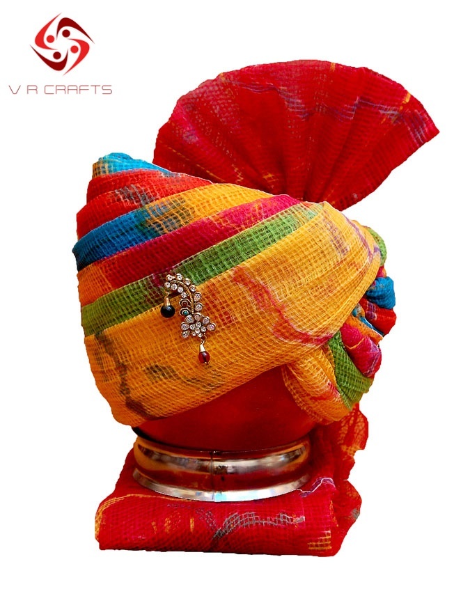 Groom Safa Length: 9 Meter (M)