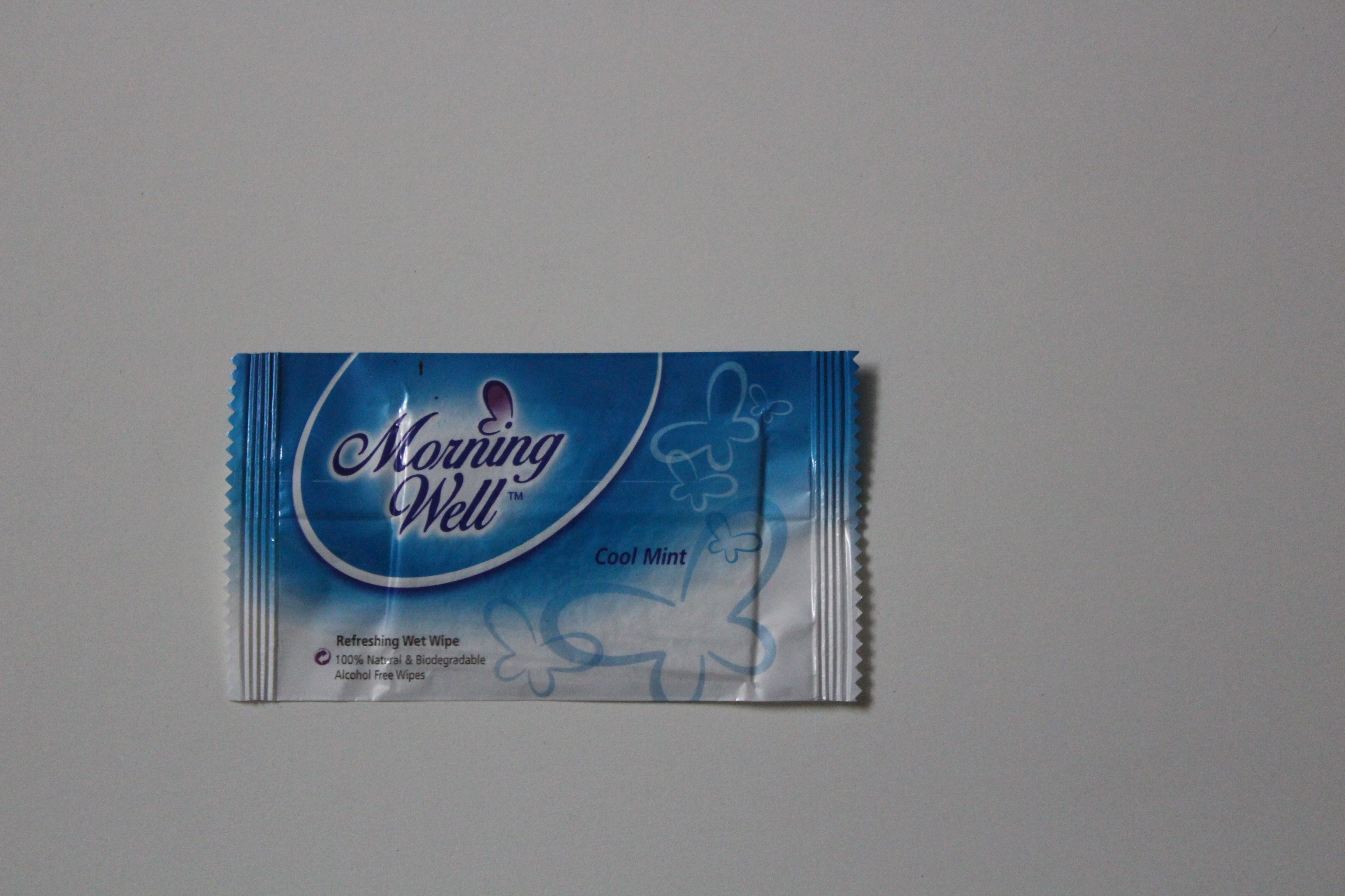 Wet Wipes Cool Mint - Non Woven Material, 150 X 200 Mm, White Color | Alcohol-free, 100% Natural, Biodegradable, Refreshing Cool Mint Fragrance