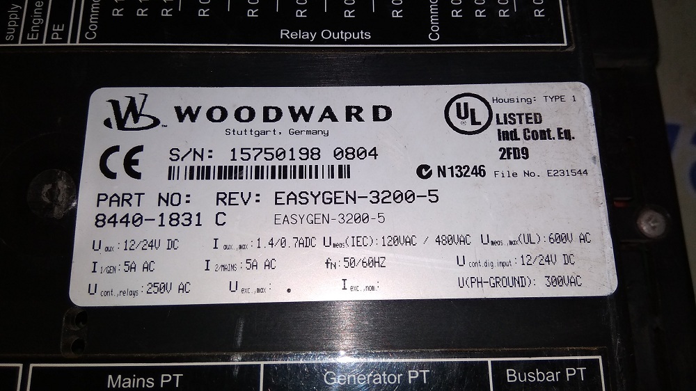 Woodward Hmi 8440-1831 C