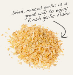 Dehydrated Garlic Minced - Dried Minced Variety, A Grade Quality With 2-year Shelf Life | Intense Aroma, Easy-hygienic Storage, Raw Processing