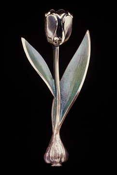 Gray Or Silver Forged Steel Tulip