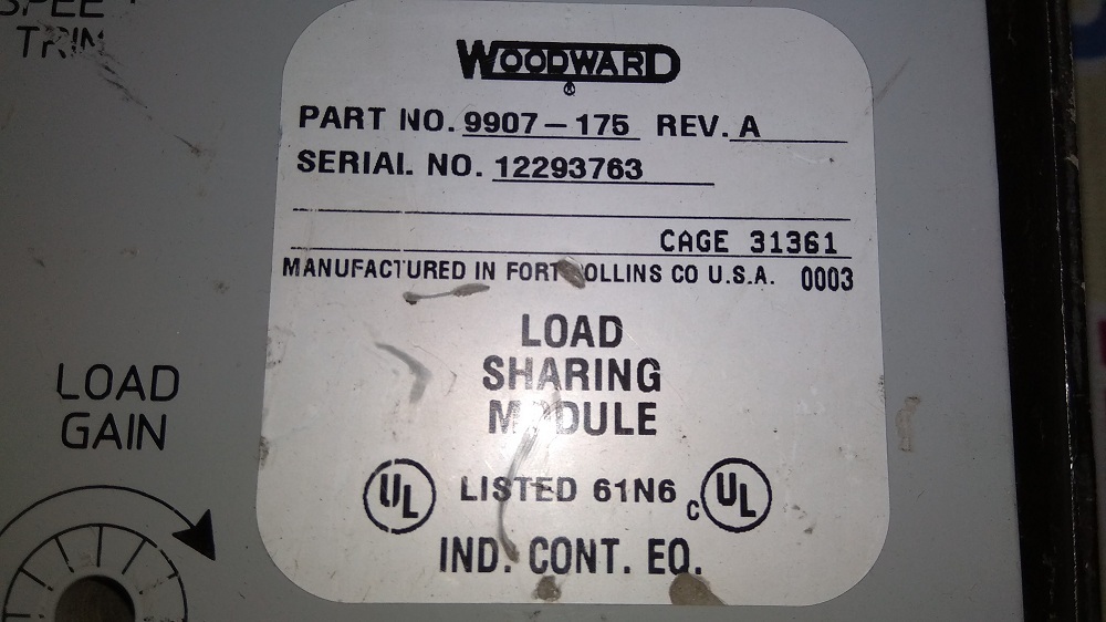 Woodward Cpu 9907-175 A
