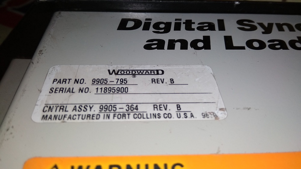 Woodward Cpu 9905-795 B