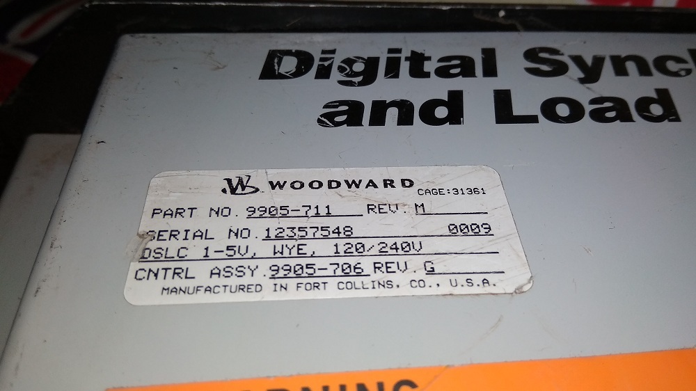 Woodward Cpu 9905-711 M