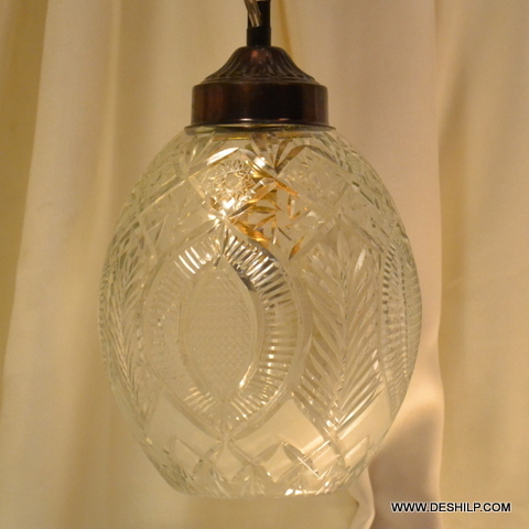 Crystal Cutting Glass Wall Hanging - Glass & Metal, 6x12 - 6x14 Inch, Transparent With Mosaic Finish | Traditional Round Design, Handmade Elegance, Professional Craftsmanship