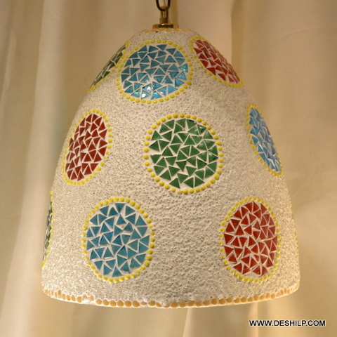 Multicolor Mosaic Wall Lamp For Home Decor