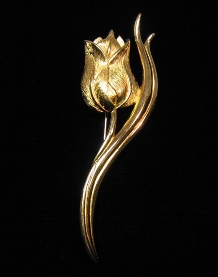 Copper Tulip Flower - Handmade Metal Design | Custom Size Elegant Copper Color Stunning Home Decoration