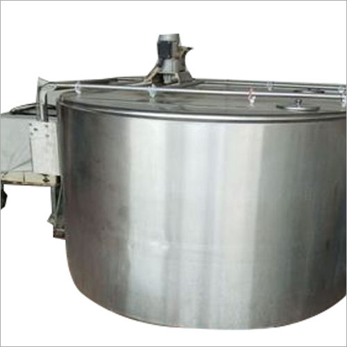 Silver Milk Storage Cooler